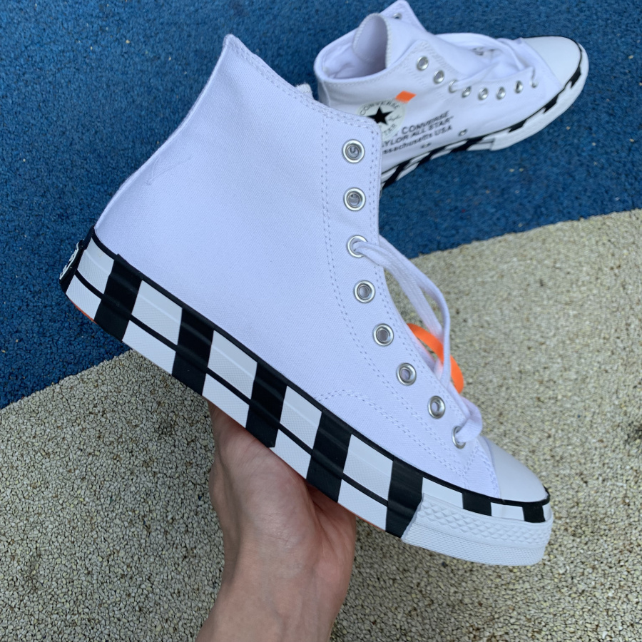 Off White X Converse Chuck 70 Stripe White 163862c 12 - www.kickbulk.co